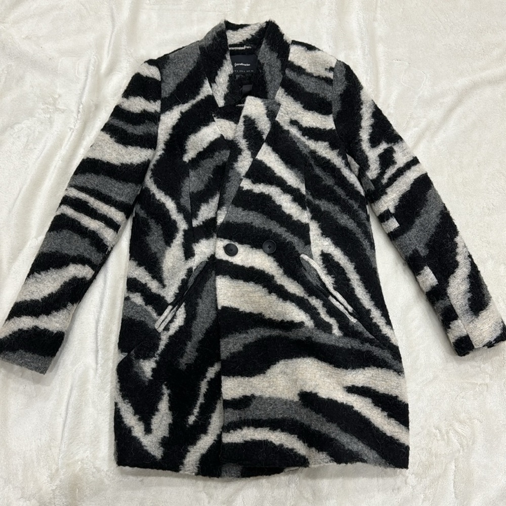 Stradivarius Zebra Print Jacket-Size L - image 6